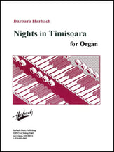 Nights in Timisoara for Solo Organ Organ sheet music cover